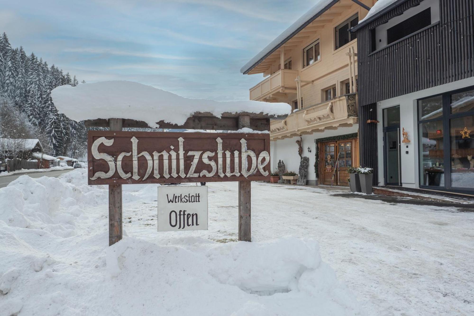 Alte Bildhauerei Lejlighed Aurach bei Kitzbühel Eksteriør billede